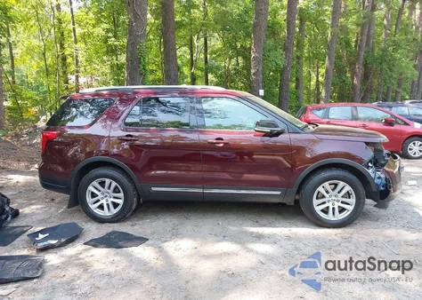 2018 Ford Explorer Xlt z USA, uszkodzony, nr VIN 1FM5K8DH5JGC20690